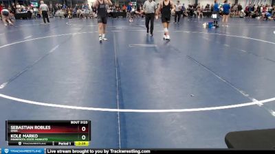 Elite 165 lbs Quarterfinal - Kole Marko, Minnesota State Mankato vs Sebastian Robles, Iowa