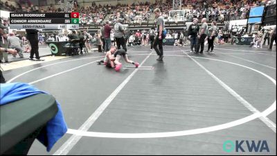 67 lbs Semifinal - Isaiah Rodriguez, All American Wrestling vs Connor Armendariz, Shelton Wrestling Academy