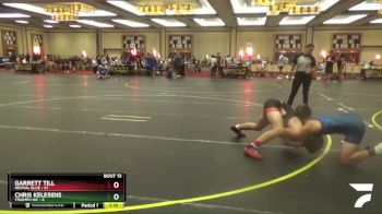 125 lbs Round 5 (6 Team) - Garrett Till, Revival Blue vs Chris Kelesidis, Triumph WC