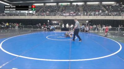 85 lbs Semifinal - Brady Boyd, Alexandria vs Evan Emard, Bethel