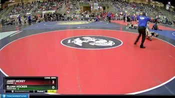 122 lbs Semis & 1st Wrestleback (8 Team) - Jaret Hickey, Crater vs Elijah Hocker, Ridgeview