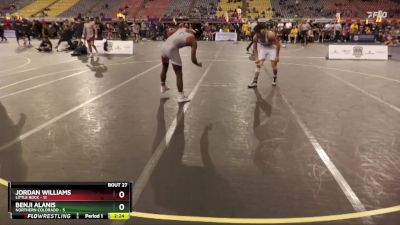 149 lbs Placement Matches (16 Team) - Benji Alanis, Northern Colorado vs Jordan Williams, Little Rock