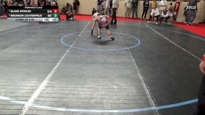 95_B lbs Consi Of 8 #2 - Blake Rowles, Clearfield vs Bronson Lichtenfels, United