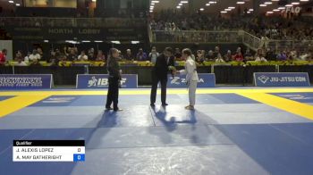 JAZMYN ALEXIS LOPEZ vs ANASTASIA MAY GATHERIGHT 2024 Pan Kids Jiu-Jitsu IBJJF Championship