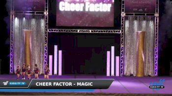 Cheer Factor - Magic [2022 L1.1 Mini - PREP Day 1] 2022 Spirit Unlimited: Battle at the Boardwalk Atlantic City Grand Ntls
