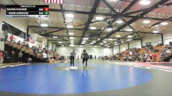 133 lbs Quarterfinal - Nasir Christion, Manchester vs Kolton Ploughe, Manchester