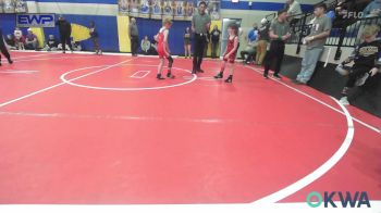 61 lbs Final - Alex Morgan, Fort Gibson Youth Wrestling vs Anthony Wardlow, Heat
