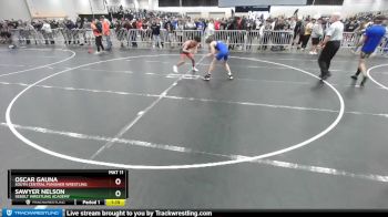 106 lbs Champ. Round 2 - Sawyer Nelson, Sebolt Wrestling Academy vs Oscar Gauna, South Central Punisher Wrestling