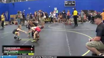 49 lbs Round 4 (6 Team) - Kyleigh Danielson, Untouchables White vs Finley Ulenhake, Untouchables Purple