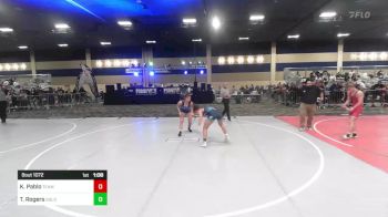 116 lbs Round Of 32 - Kayla Pablo, Team Thunder WC vs Taylor Rogers, Gold Rush Wr Ac