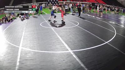 138 lbs Cons. Quarters - Sebastian Quintana, Nevada vs Michael Lewis, Utah