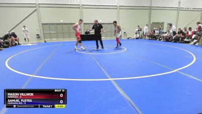 215 lbs Quarters & 1st Wb (16 Team) - Mason Villwok, Nebraska vs Samuel Fletes, Louisiana Red