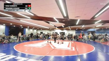 105 lbs Cons. Round 3 - Benjamin Howard, Glenn Ferry Wrestling Club vs Cole Clements, Hawk Wrestling Club