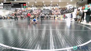 66 lbs Rr Rnd 5 - Lincoln Taylor, Sallisaw Takedown Club 2 vs Ezra Fisher, Tiger Trained Wrestling