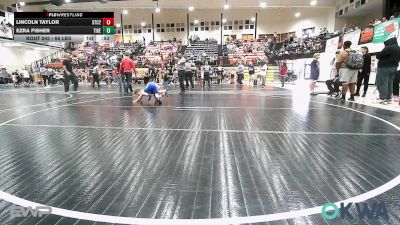 66 lbs Rr Rnd 5 - Lincoln Taylor, Sallisaw Takedown Club 2 vs Ezra Fisher, Tiger Trained Wrestling