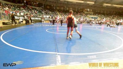 76 lbs Round Of 32 - Truman Manser, Victory vs Maddix Spencer, Keystone Wrestling Club