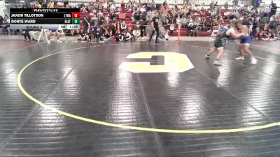 158-161 lbs Round 3 - Jaxon Tillotson, Lyman vs Donte Ward, Cheyenne East