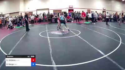 86 kg Quarters - Brian Soldano, Skwc-rtc vs Bennett Berge, Pinnacle Wrestling Club