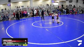 50 lbs Cons. Round 2 - Jesse Farris, Highlander Wrestling Club vs Abel Shirrell, El Paso Enforcers Wrestling Club