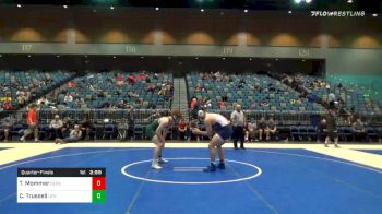 285 lbs Quarterfinal - Tommy Mommer, Clackamas vs Chase Trussell, Utah Valley