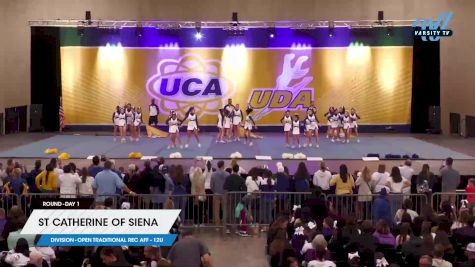 St Catherine Of Siena - Open Traditional Rec AFF - 12U [2024 Open Traditional Rec AFF - 12U Day 1] 2024 UCA Baton Rouge Regional