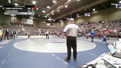 2A 120 lbs Quarterfinal - Lane Monroe, Millard vs Omar Carlos-avila, Gunnison Valley