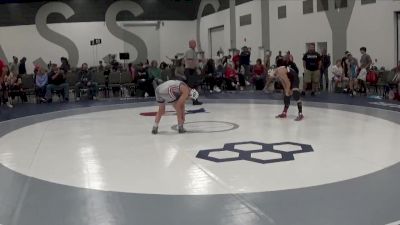 80 lbs Round 4 (6 Team) - Caleb Tsikerdanos, Dynasty vs Trenton Hosom, CP Wrestling Academy