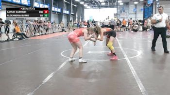 138 lbs Rr Rnd 2 - Caitlin Castoldi, MetroWest United vs Alexandria Burns, Indiana Outlaws Teal
