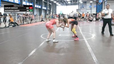 138 lbs Rr Rnd 2 - Caitlin Castoldi, MetroWest United vs Alexandria Burns, Indiana Outlaws Teal