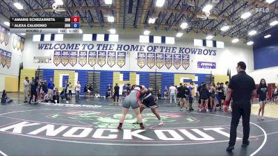 175 lbs Round 2 - Alexa Calidonio, Flagler Wrestling Club vs Amaris Echezarreta, Gladiator WC