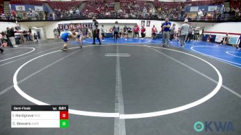 85 lbs Semifinal - Isaac Hardgrave, Piedmont vs Cayden Beavers, Harrah Little League Wrestling