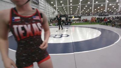 95 lbs Lillian McHam, Texas Blue vs Sophia Gutierrez, Arizona Black
