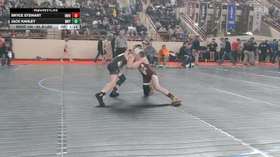 85_B lbs Round Of 32 - Bryce Stewart, Union vs Jack Kahley, Mifflinburg