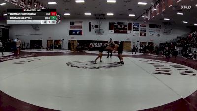 197 lbs Cons. Round 1 - Roman Martell, Wisconsin-Oshkosh vs Romeo Hernandez, Pacific (or)