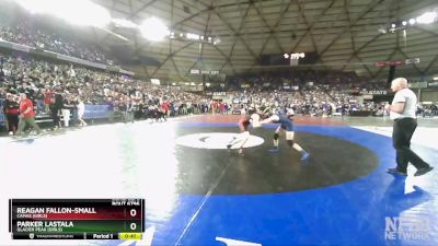 Girls 3A/4A 125 Cons. Semi - Reagan Fallon-Small, Camas (Girls) vs Parker Lastala, Glacier Peak (Girls)