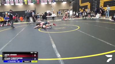 150 lbs Quarterfinal - Jayse Jensen, Iowa vs Ethan Christoffer, Immortal Athletics WC