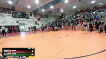 140 lbs Quarterfinal - Aaliyah Tapia, Porterville vs Isadora Assis, Newport Harbor