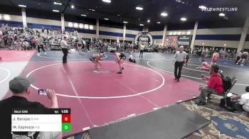 175 lbs Semifinal - Julian Barajas, Sunkist Kids/Monster Garage vs Mason Espinoza, The Empire