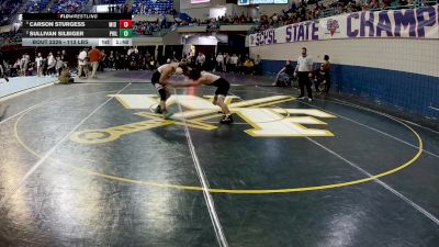 113 lbs Semifinal - Carson Sturgess, Mid Carolina vs Sullivan Silbiger, Philip Simmons