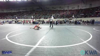 67 lbs Round Of 16 - Donnie Whitenack, Tiger Trained Wrestling vs Kaleb Kelly, Broken Arrow Wrestling Club