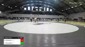 184 lbs Quarterfinal - Andrew Nicholson, Western Wyoming vs Tate Samuelson, Wyoming