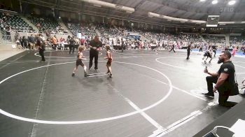 55 lbs Round Of 16 - Ct Pittman, Jenks vs Brixon Beach, Coweta Tiger Wrestling