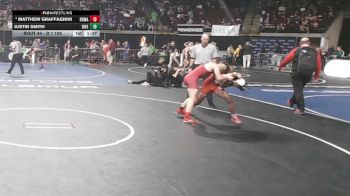 D 1 126 lbs Champ. Round 1 - Justin Smith, Riverdale vs Matthew Graffagnini, Brother Martin