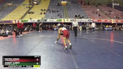 125 lbs 2nd Wrestleback (16 Team) - Robert Albert, Missouri Valley vs Matteo Vargo, Cumberlands (Ky.)