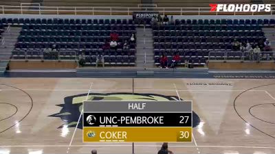 Replay: UNC Pembroke vs Coker | Nov 11 @ 5 PM