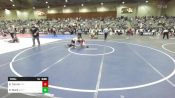 109 lbs Consi Of 4 - Benson Tanner, USA Gold vs Patrick Stark, Northside Wrestling