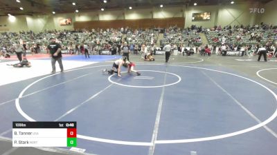 109 lbs Consi Of 4 - Benson Tanner, USA Gold vs Patrick Stark, Northside Wrestling