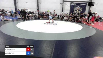 36 kg Final - London Powell, MGW Death By Chocolate vs Avery Haber, Wyoming SEM Women