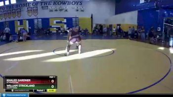 170 lbs Cons. Round 3 - William Strickland, South Dade vs Khaled Gardner, St Augustine