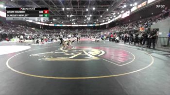 132 lbs Cons. Round 2 - Blakeley Hewlett, Blackfoot vs Wyatt Houston, Caldera